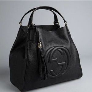 Gucci large soho leather tote